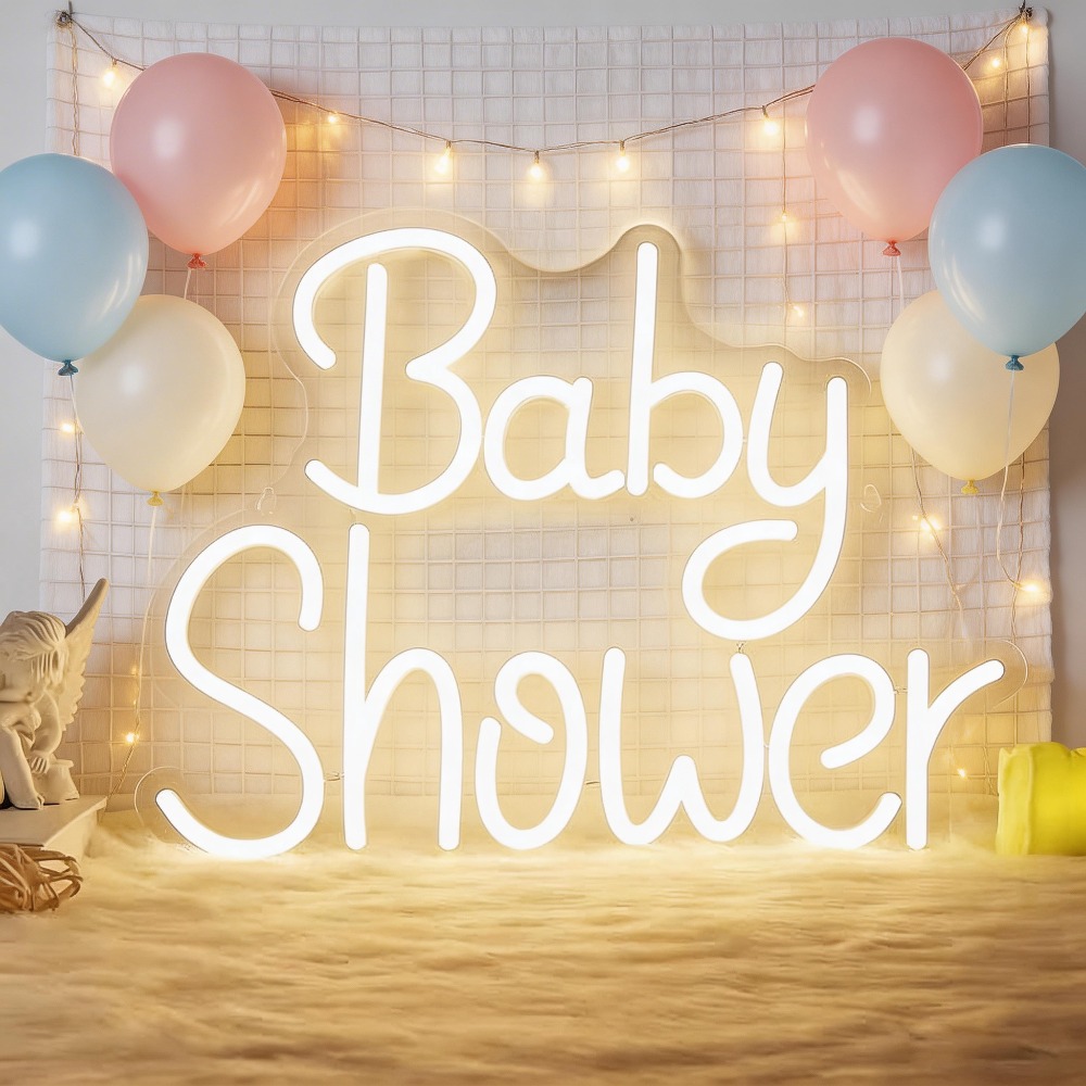 لافتات نيون LED لحفلات استقبال - مراجعة Baby Nursery Wall Lights وسعره