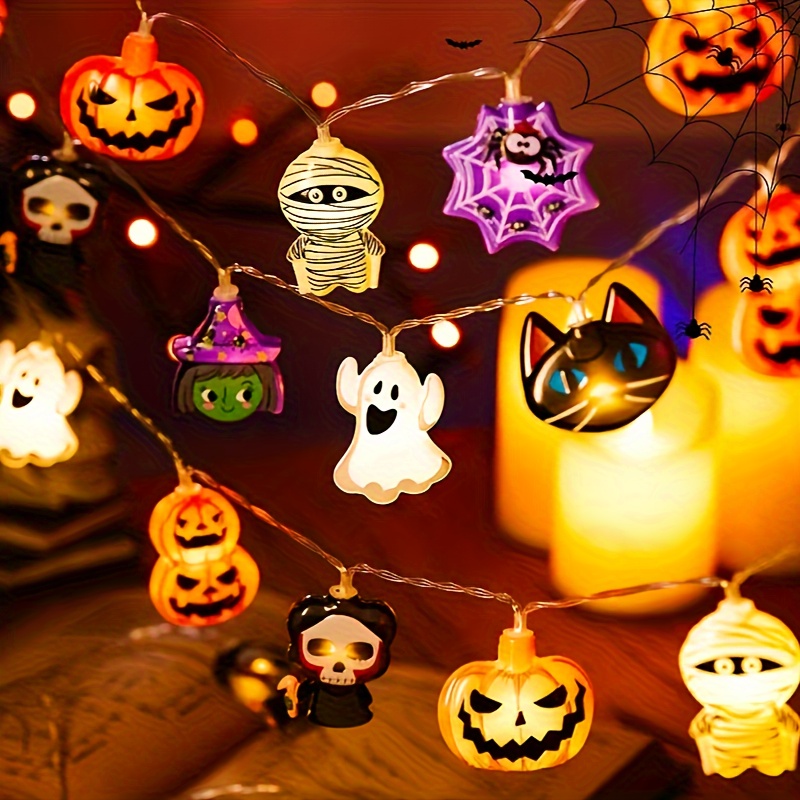 أضواء زينة LED مخيفة للهالوين، - مراجعة Baby Nursery Wall Lights وسعره