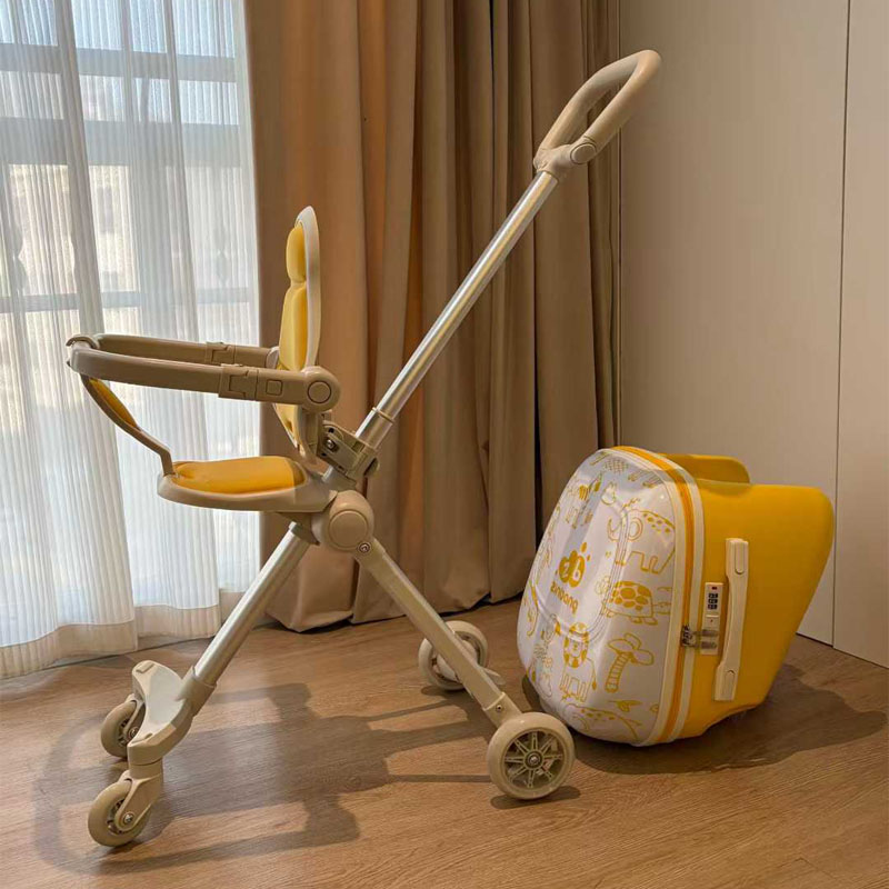 حقيبة سفر للأطفال يمكن ركوبها  - مراجعة Baby Nursery Trolley وسعره