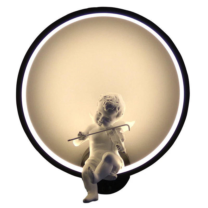 مصباح جداري على شكل ملاك بتصمي - مراجعة Baby Nursery Wall Lights وسعره