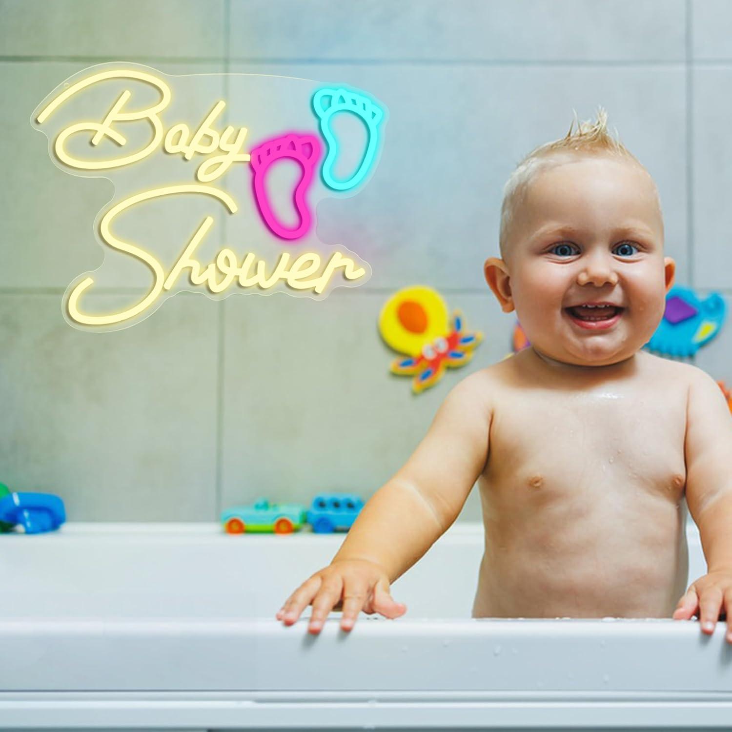 لافتة نيون لحفل استقبال المولو - مراجعة Baby Nursery Wall Lights وسعره